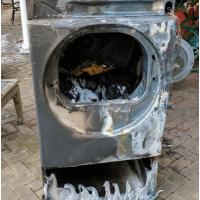 Dryer lint is highly flammable. Annual dryer vent cleanings can help prevent occurrences like this.